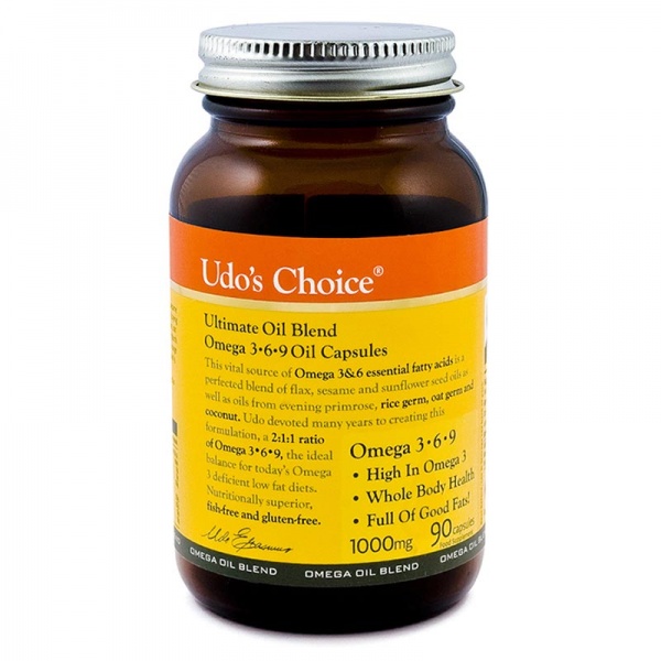Udo's Choice Ultimate Oil Blend Capsules 90 Caps