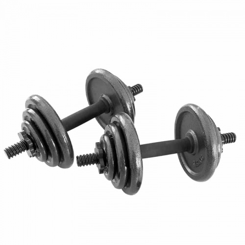 Opti Cast Iron Dumbbell Set - 20kg