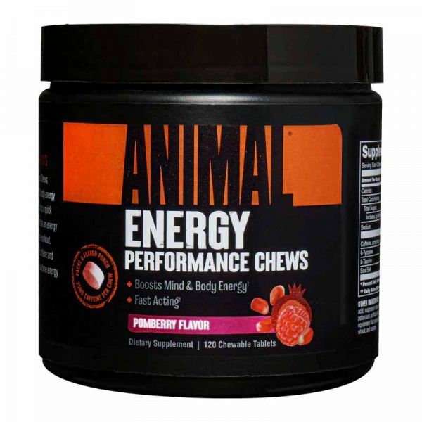 Animal Energy Performance Chews - 120 Tablets