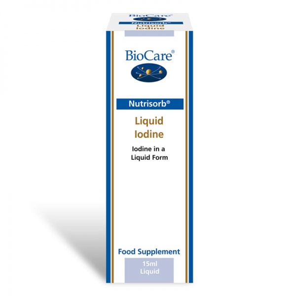 BioCare Nutrisorb Liquid Iodine 15ml