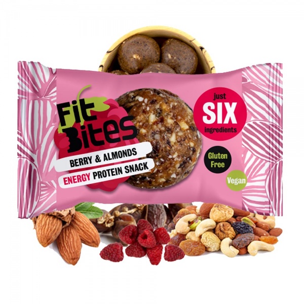 FitBites Energy Protein Snack Ball 16x30g