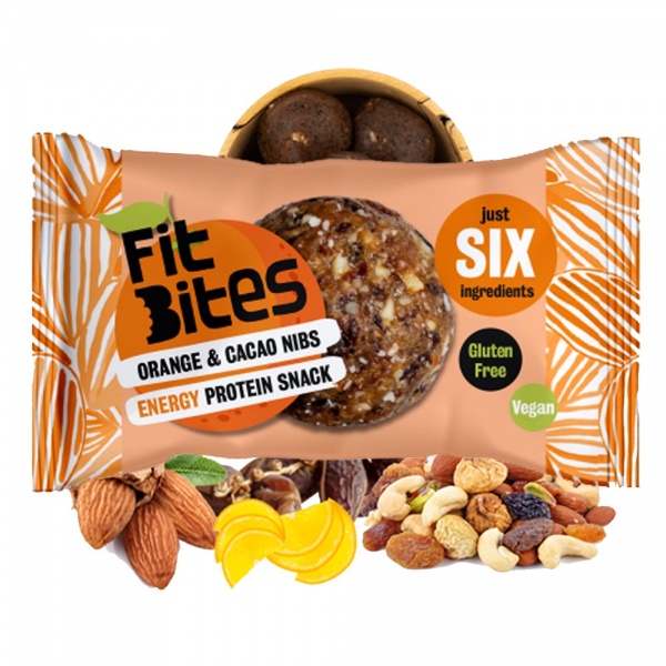 FitBites Energy Protein Snack Ball 16x30g