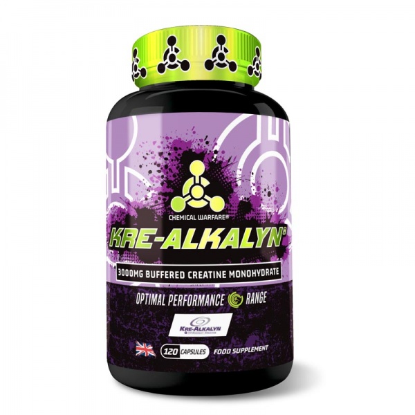 Chemical Warfare Kre-Alkalyn 120 capsules