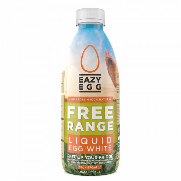 Eazy Egg Free Range Liquid Egg White 970ml