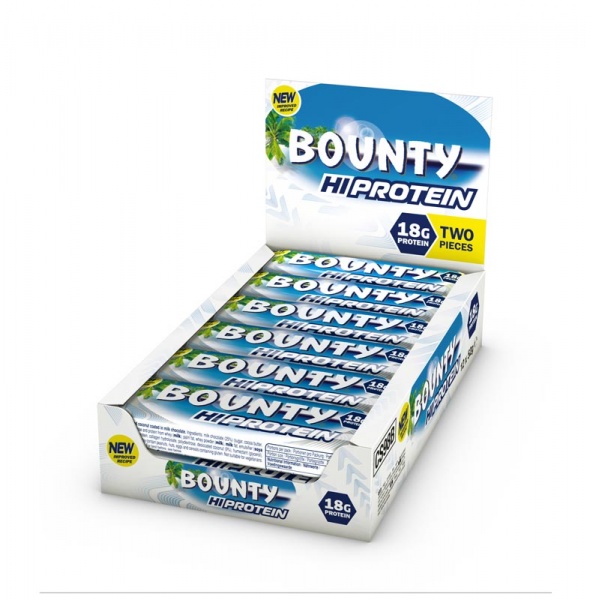 Bounty Hi-Protein Bar 12 x 52g Coconut