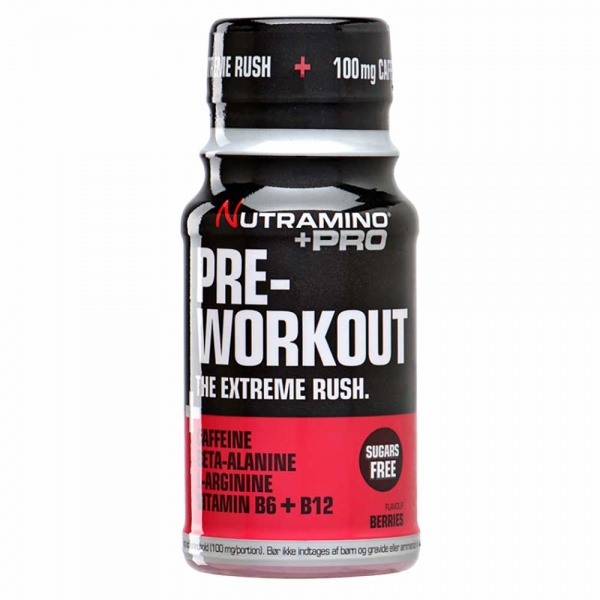 Nutramino Pro-Pre-Workout Shot 12x60ml