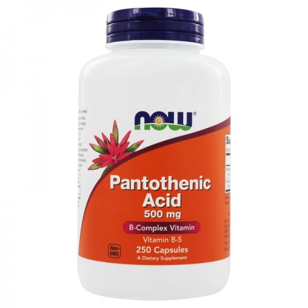 NOW Foods Pantothenic Acid 500MG