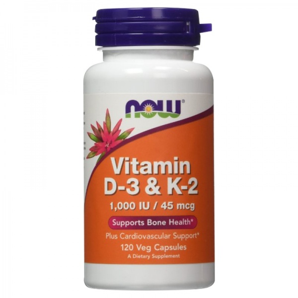 NOW Foods Vitamin D-3 & K-2