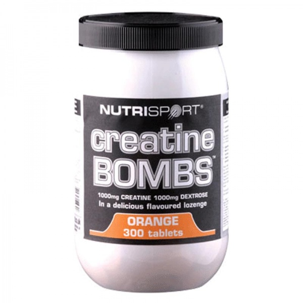 NutriSport Creatine Bombs 300 Tablets