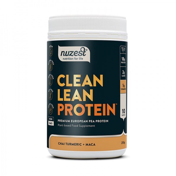 Nuzest Clean Lean Protein Functional Flavour 250g Chai, Turmeric + Maca