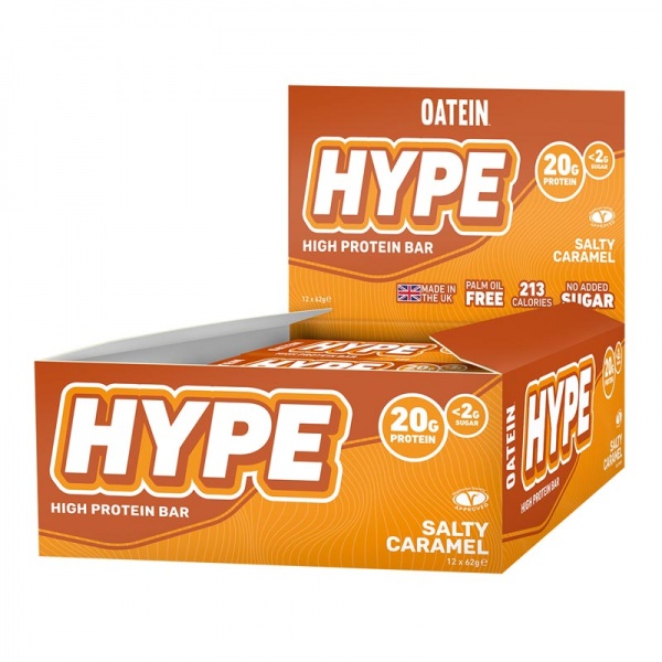 Oatein Hype Low Sugar Protein Bar 12 x 62g