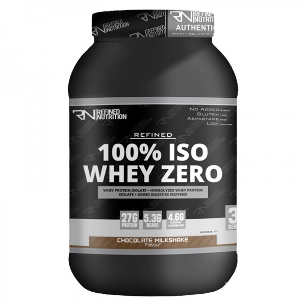 Refined Nutrition 100% Iso Whey Zero 908g