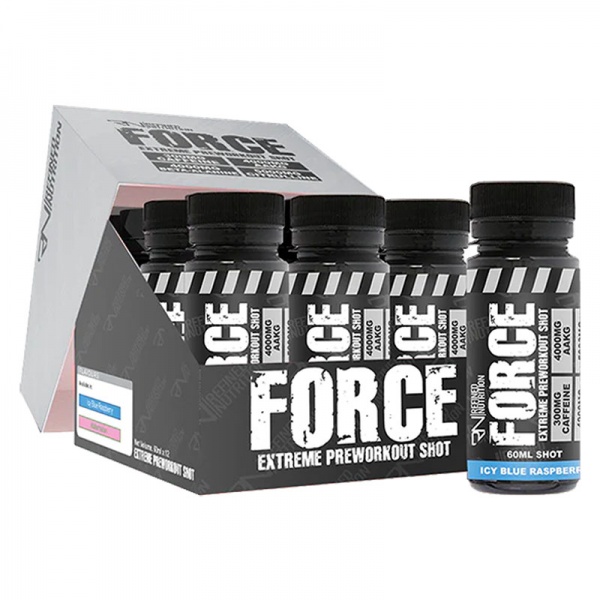 Refined Nutrition FORCE Pre-Workout Shots 12 x 60ml