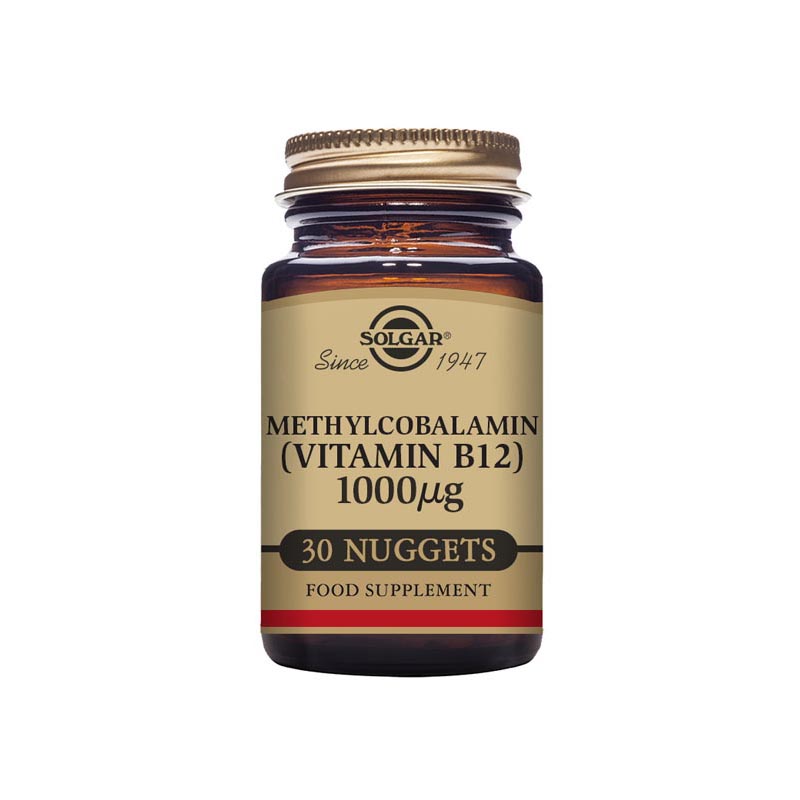 Solgar Methylcobalamin (Vitamin B12) 1000 30 Nuggets
