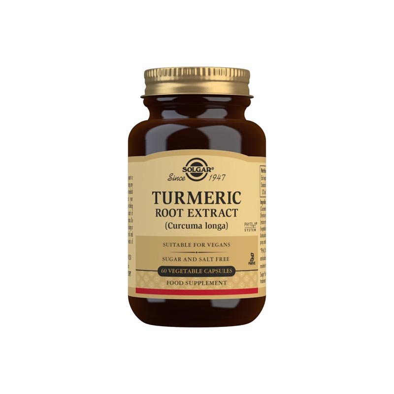 Solgar Turmeric Root Extract 60 Veg Caps