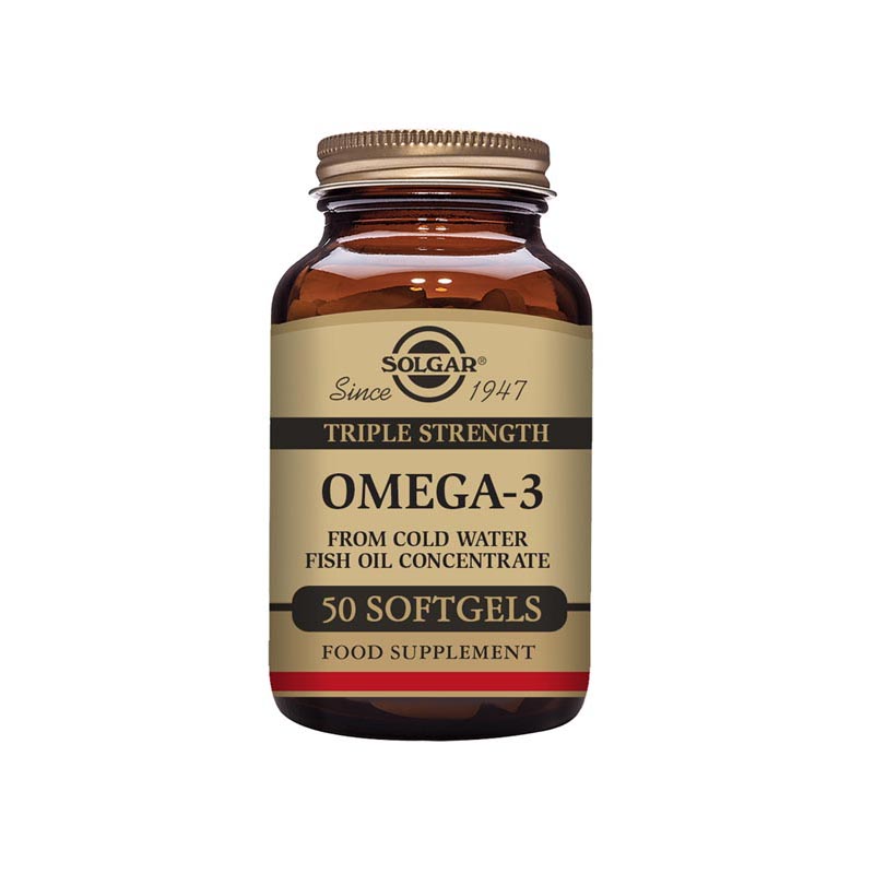 Solgar Triple Strength Omega-3 50 Softgels