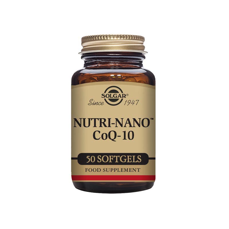 Solgar Nutri-Nano CoQ-10 3.1x 50 Softgels