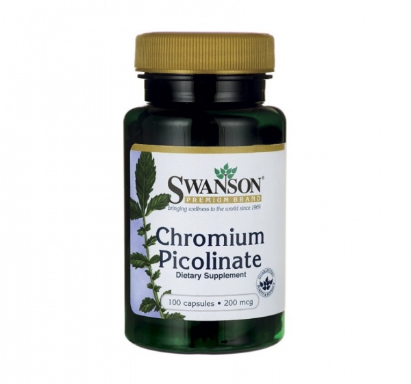 Swanson Chromium Picolinate 200MCG 100 Caps
