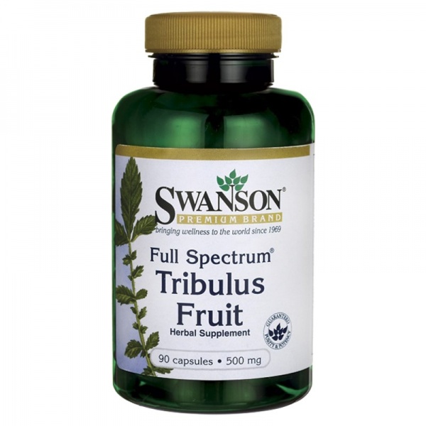 Swanson Full Spectrum Tribulus Fruit 500MG 90 Capsules