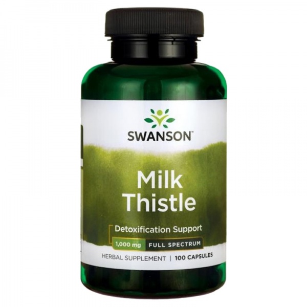 Swanson Milk Thistle 1000MG 100 Capsules