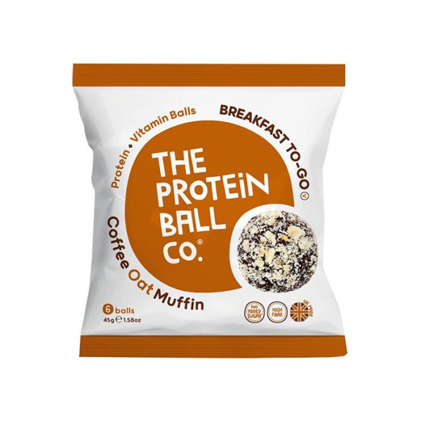 The Protein Ball Co Protein + Vitamin Balls (Breakfast To-Go) 10x45g