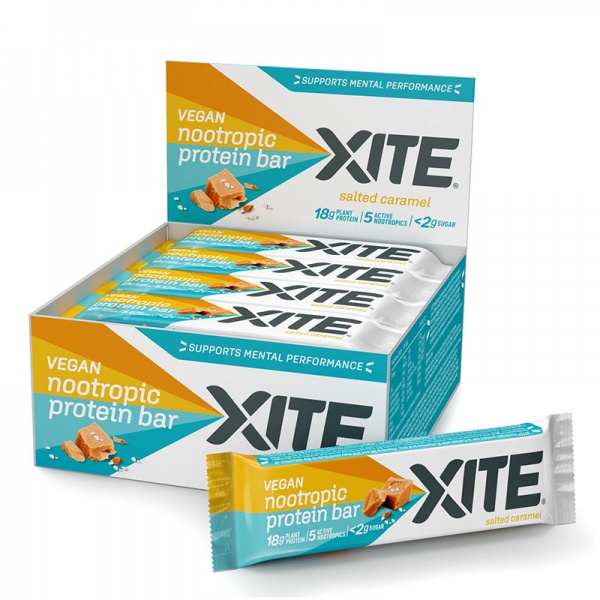 XITE Vegan Nootropic Protein Bar 12 x 60g