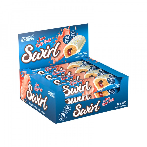 Applied Nutrition Swirl Bar 12x60g