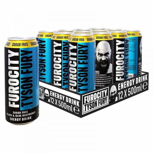 Furocity Sugar Free Energy Drink 12x500ml