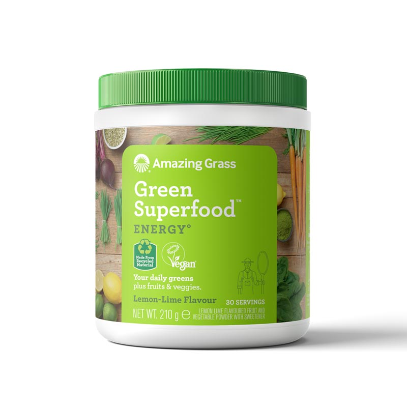 Amazing Grass Green Superfood  210g Energy Lemon - Lime
