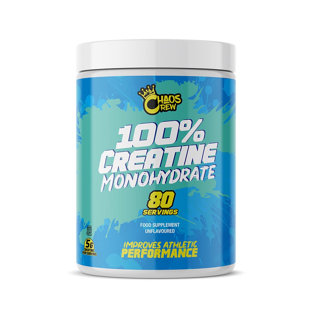 Chaos Crew 100% Creatine Monohydrate 400g Unflavoured