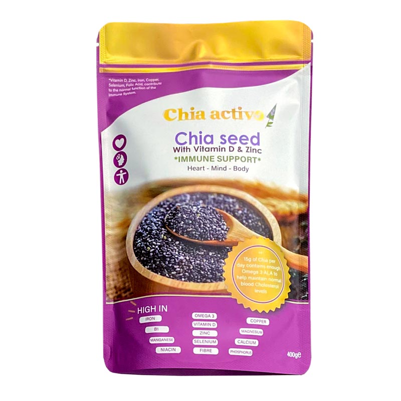 Chia Active Immune Support with Vitamin D & Zinc 400g