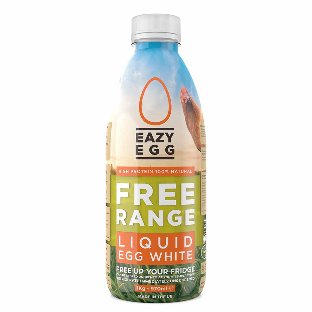 Eazy Egg Free Range Liquid Egg White 970ml