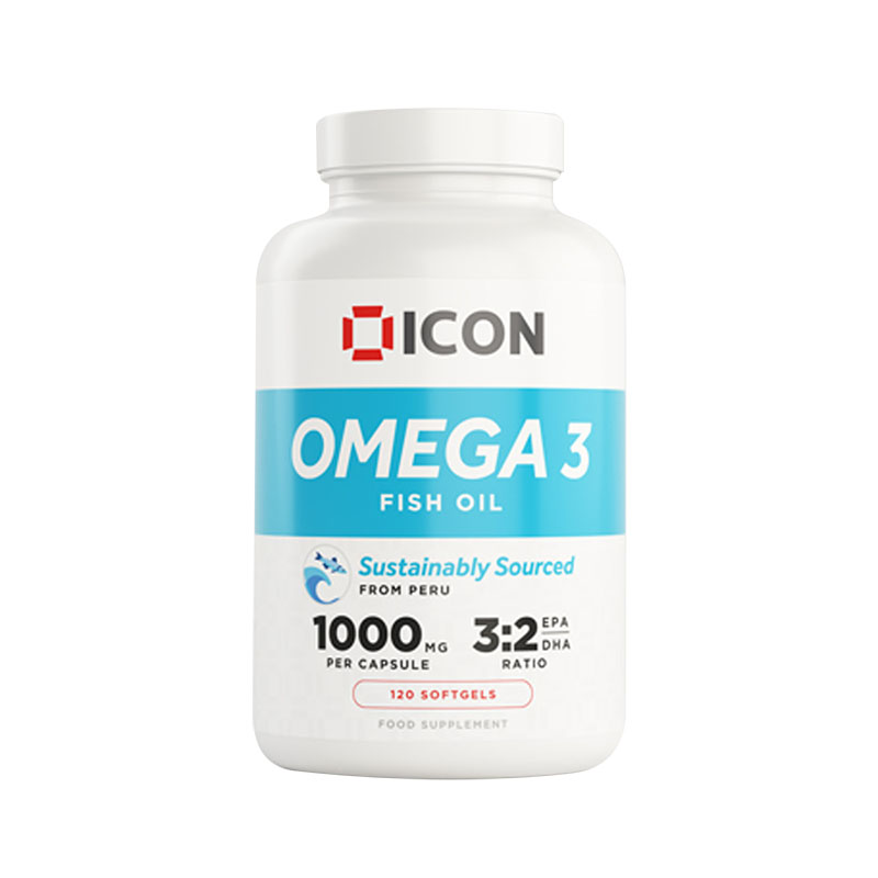 ICON Nutrition Omega 3 120 Caps