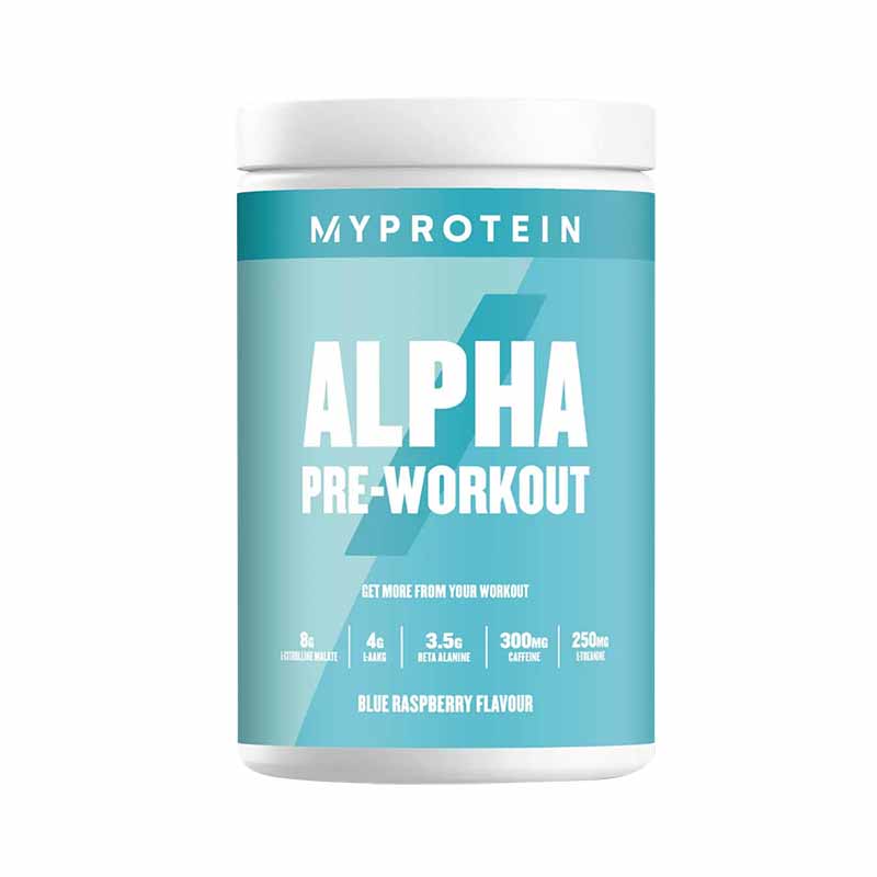 MyProtein Alpha PreWorkout 600g Supplement Warehouse