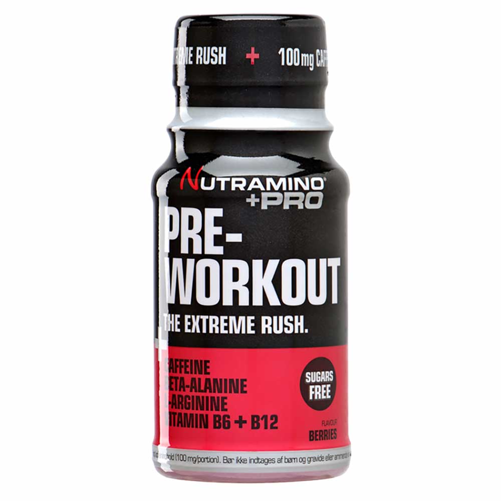 Nutramino Pro-Pre-Workout Shot 12x60ml