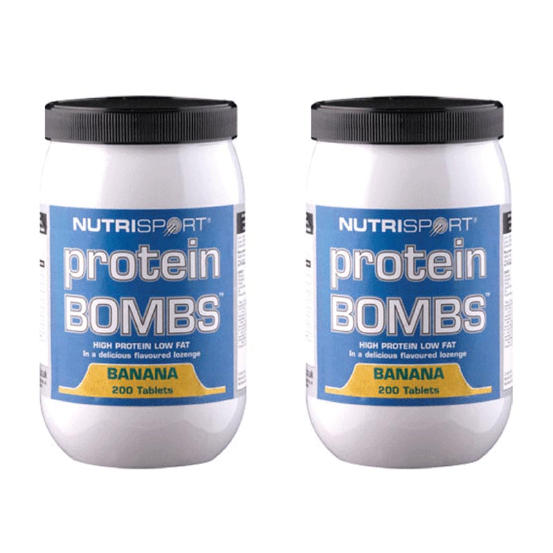 NutriSport Protein Bombs 200 Tablets