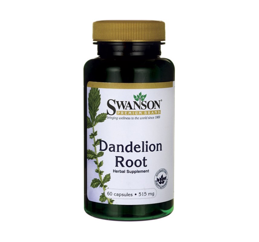 Swanson Dandelion Root 515MG 60 Caps