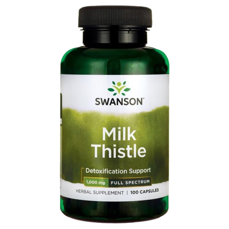 Swanson Milk Thistle 1000MG 100 Capsules