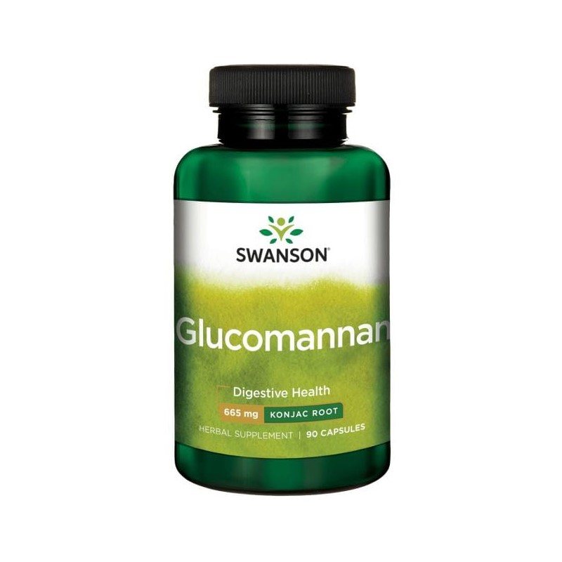 Swanson Glucomannan 665mg 90 Caps