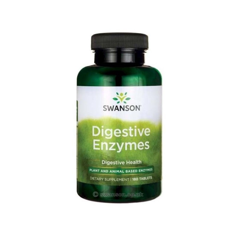 Swanson Digestive Enzymes 180 Tabs