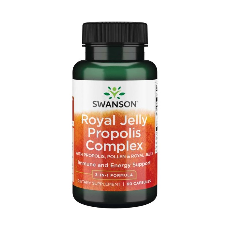 Swanson Royal Jelly Propolis Complex 60 Caps