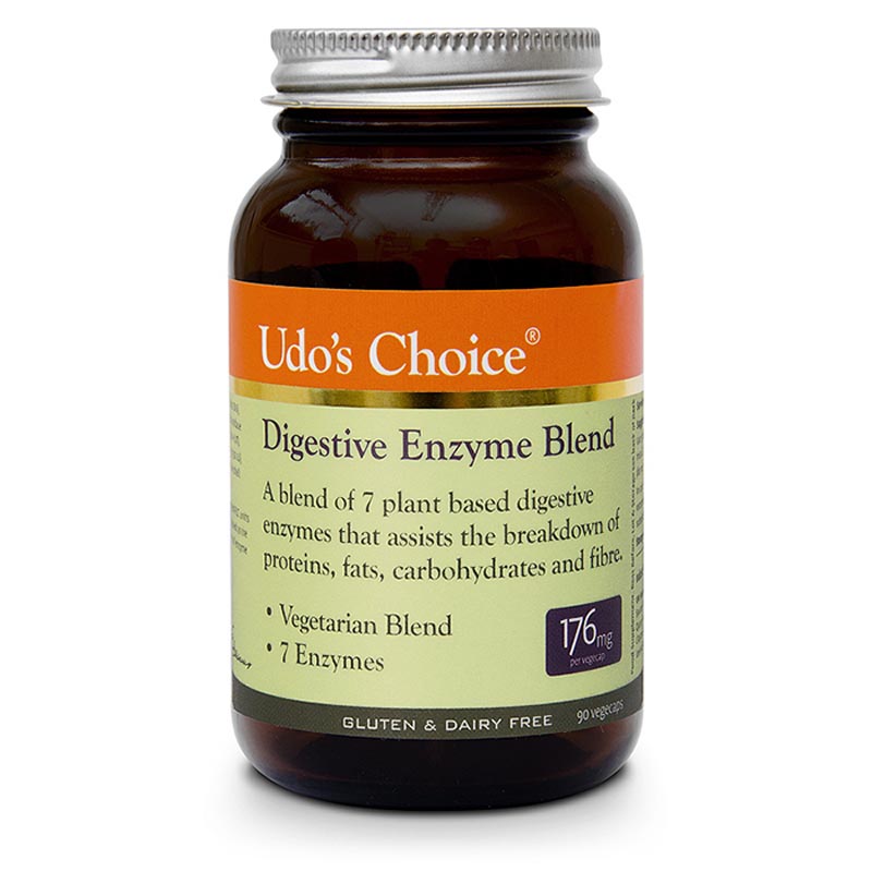 Udo's Choice Digestive Enzyme Blend 60 Capsules Supplement Warehouse