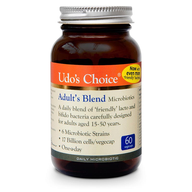 Udo's Choice Adult's Blend Microbiotics 60 Caps