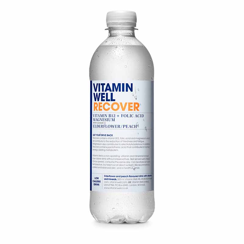Vitamin Well Recover Drink 12x500ml Supplement Warehouse