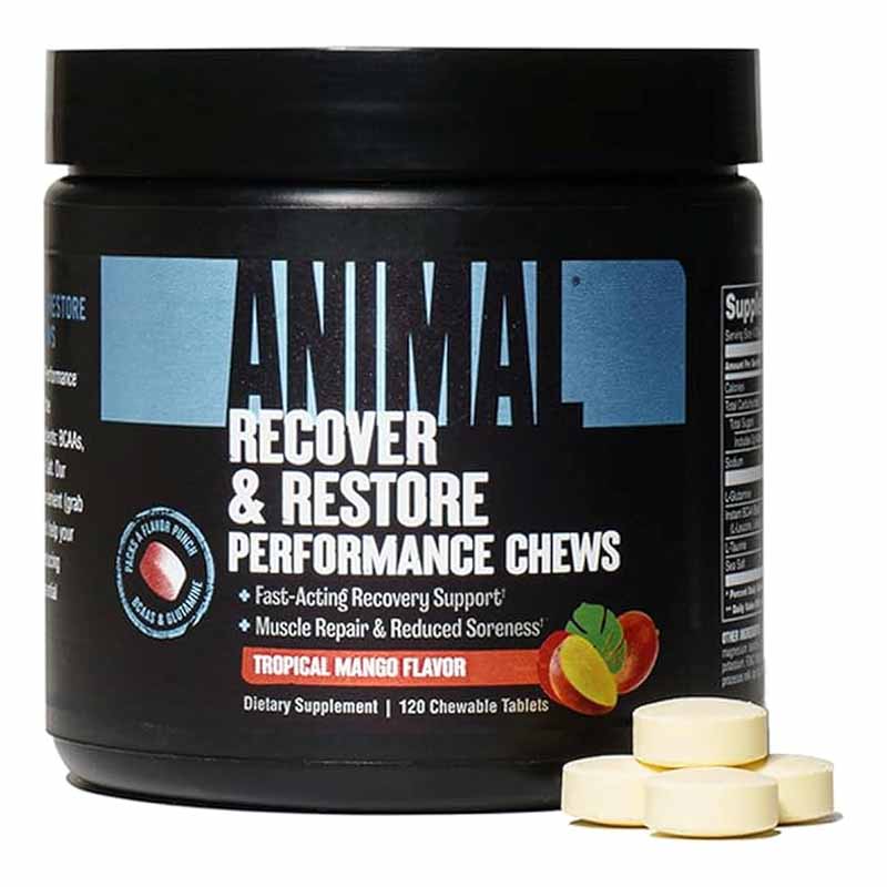 Animal Recover & Restore Performance Chews - 120 Tablets