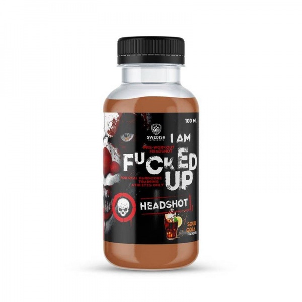 Swedish Supplements F***** Up Headshot 16x100ml