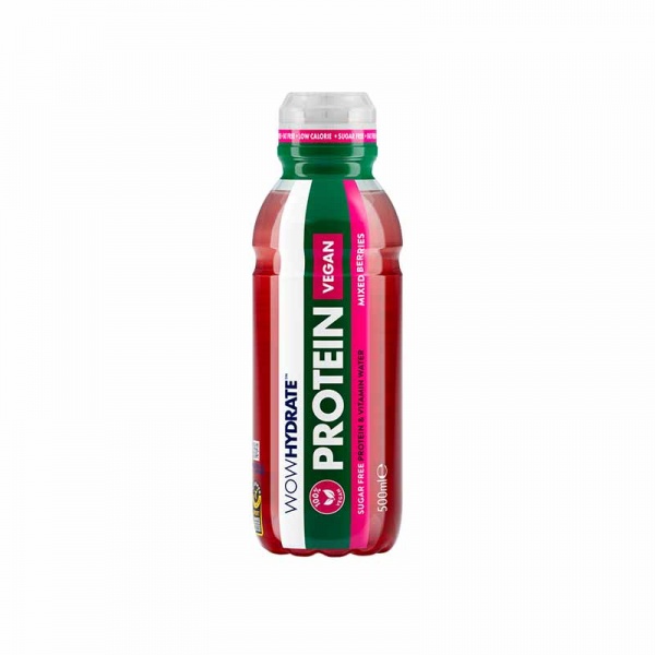 Wow Hydrate Protein Vegan 12x500ml